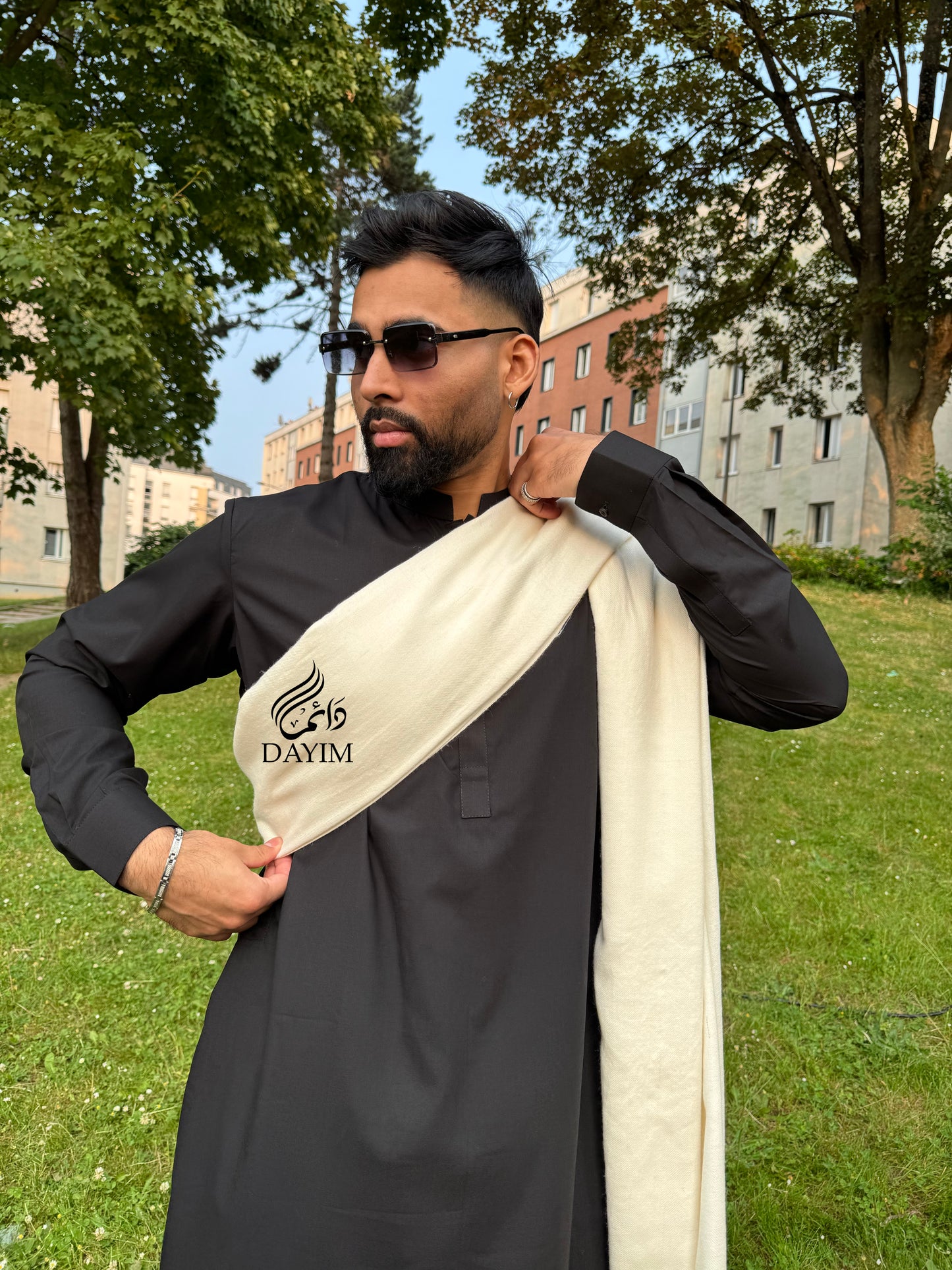 SAHIL - Kurta Trouser Noir