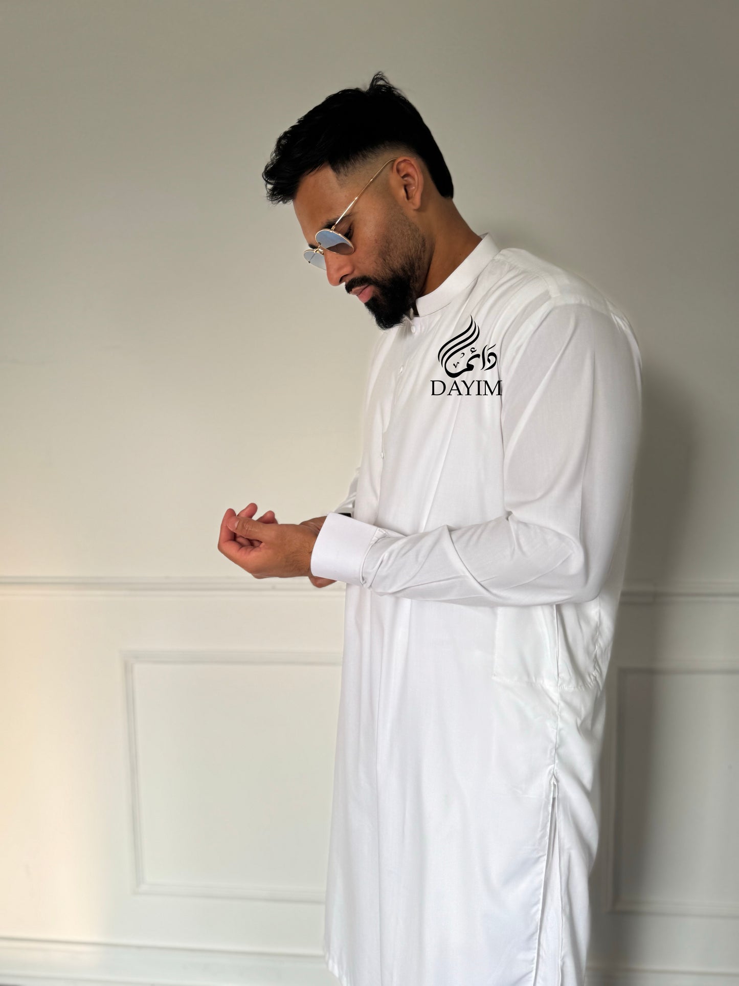 SAHIL - Kurta Trouser Blanc