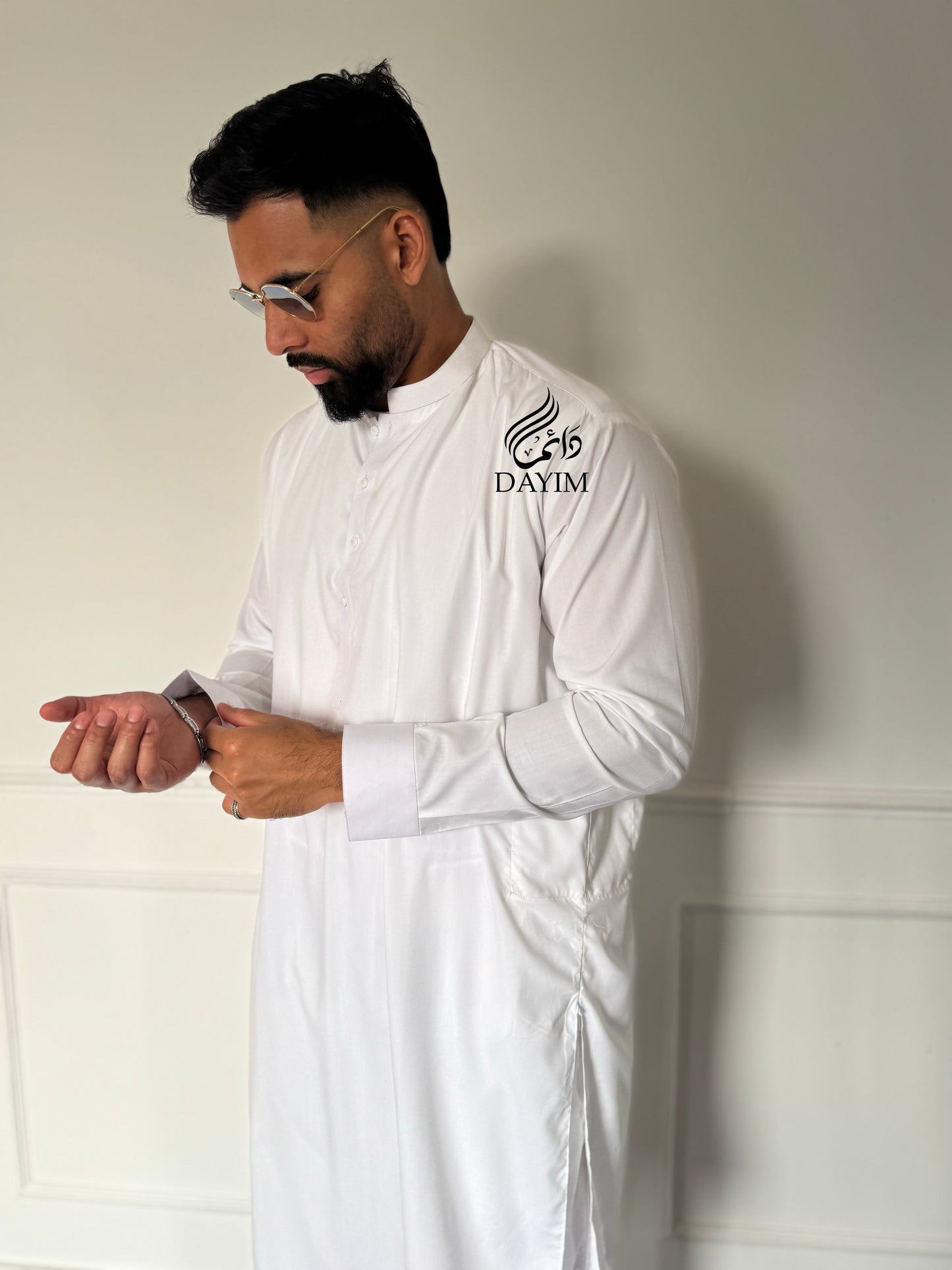SAHIL - Kurta Trouser Blanc