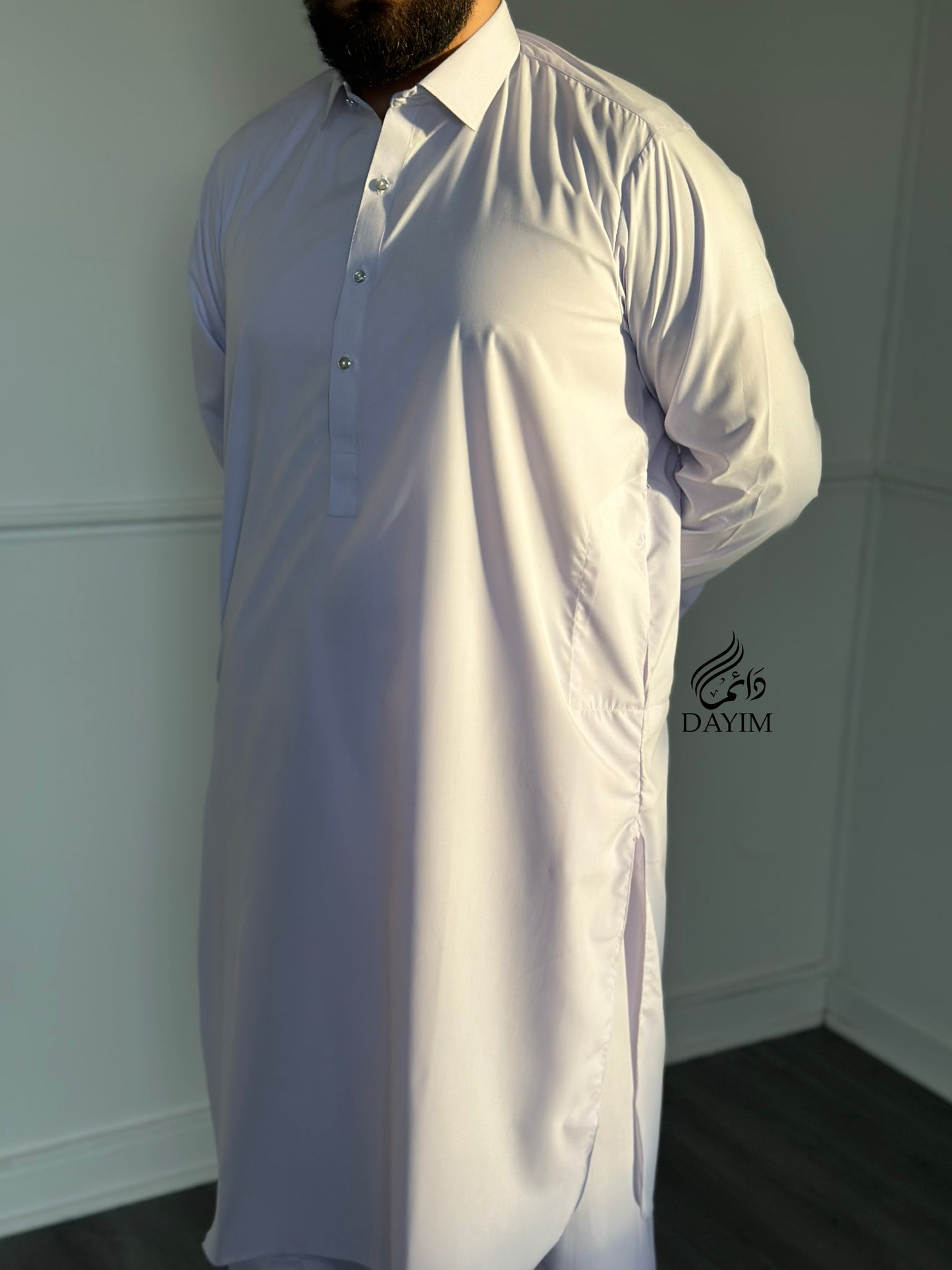 Shalwar kameez - Blanc