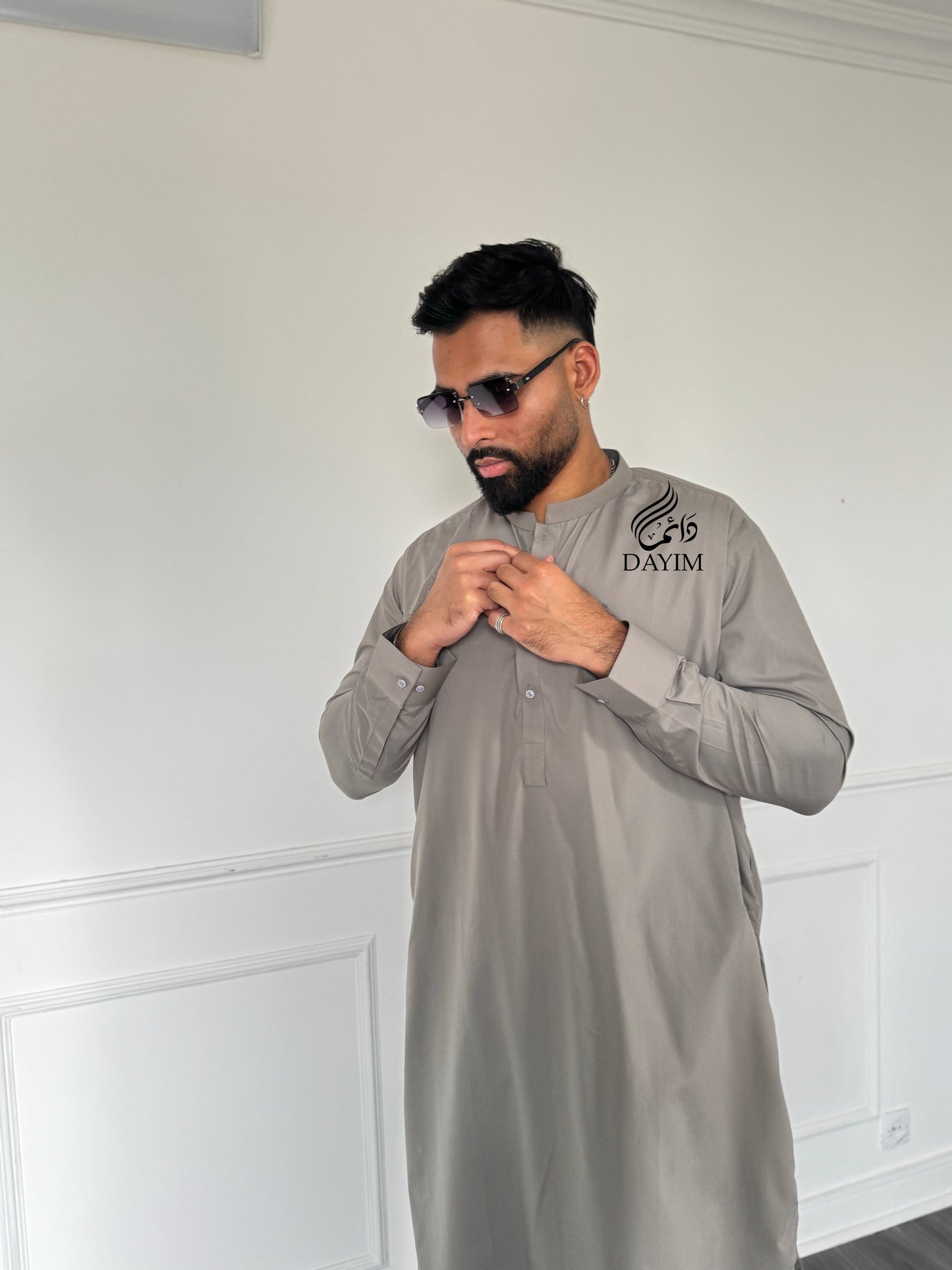 SAHIL - Kurta Trouser Vert