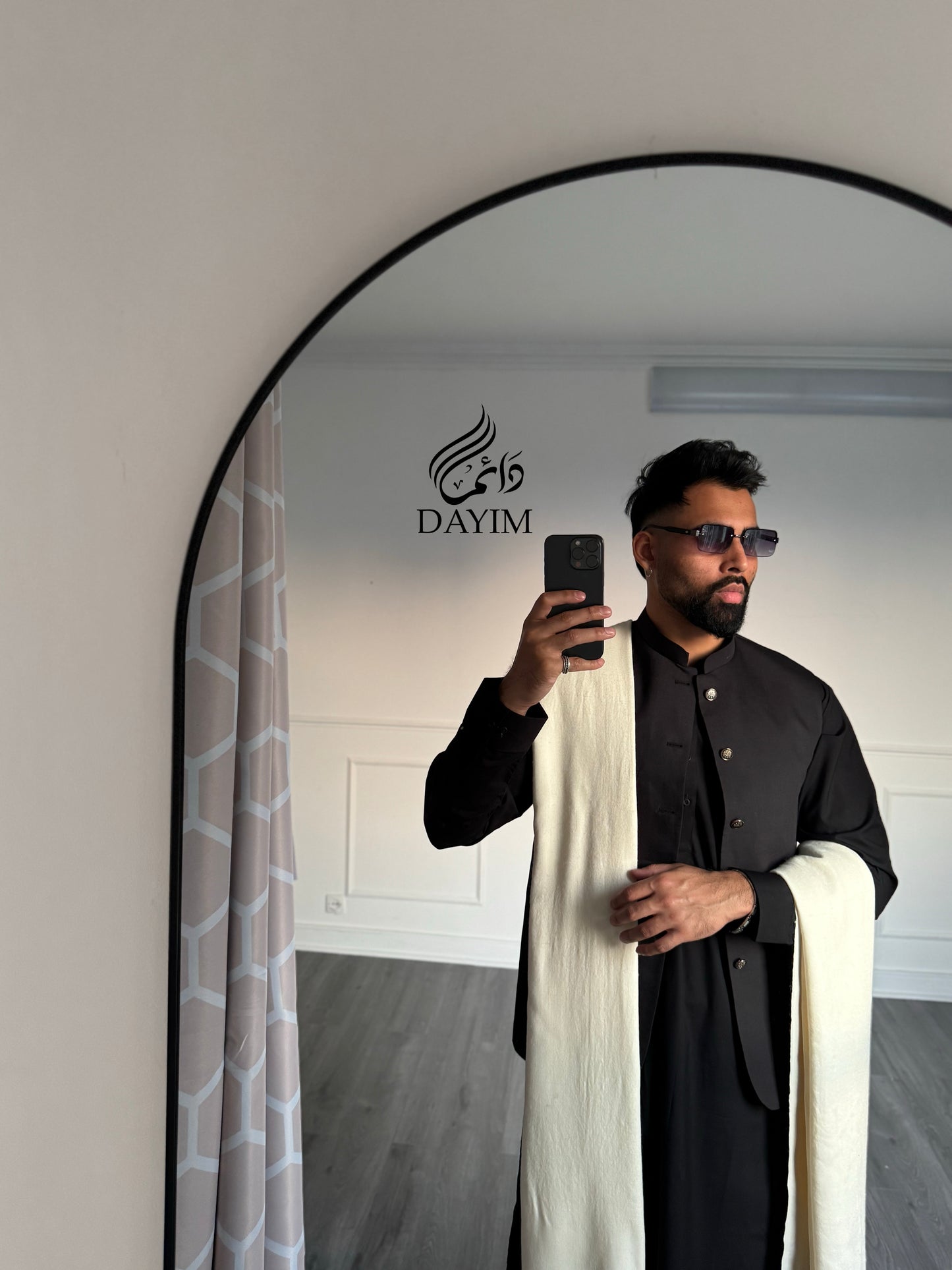 SAHIL - Kurta Trouser Noir