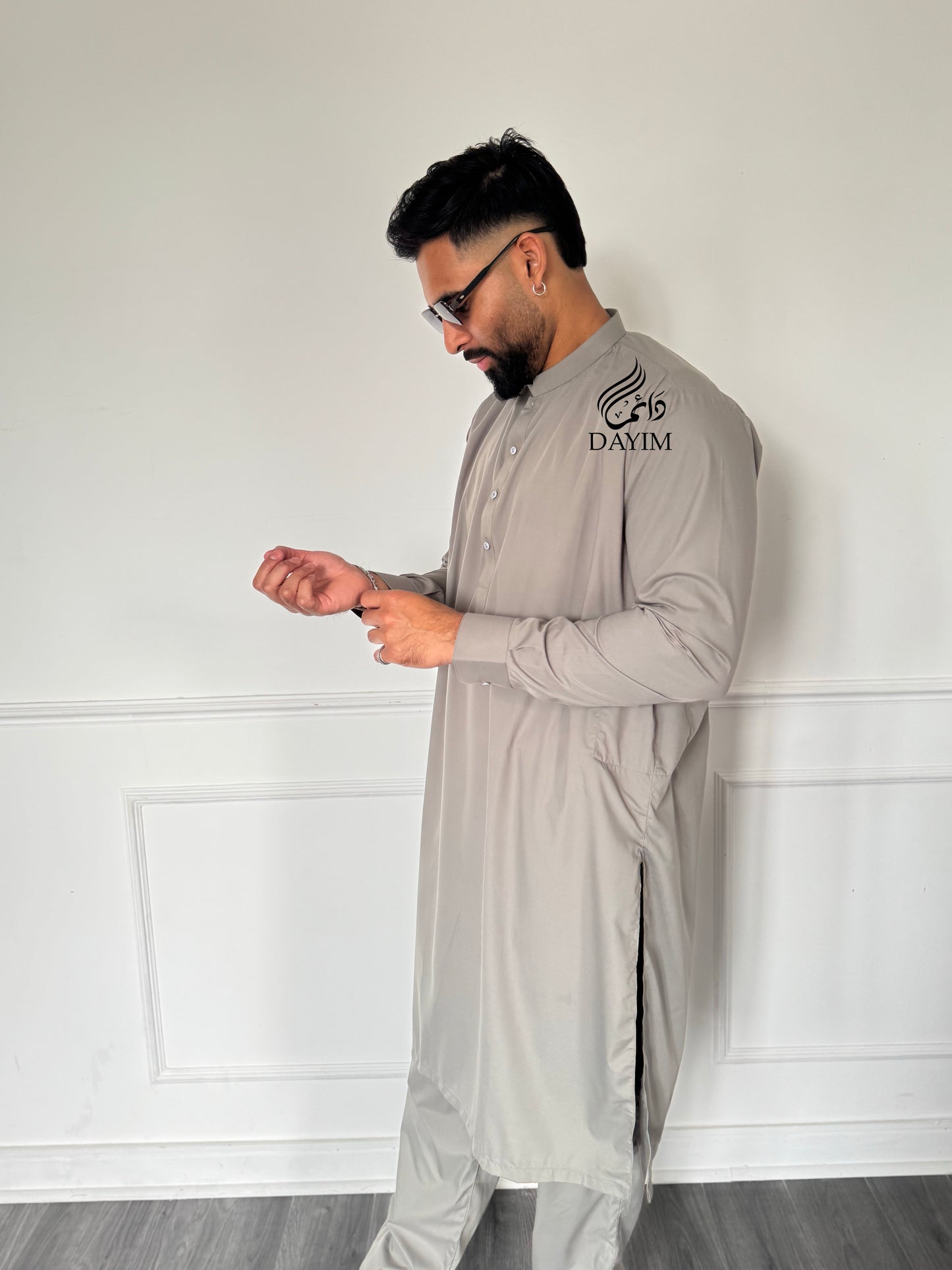 SAHIL - Kurta Trouser Vert