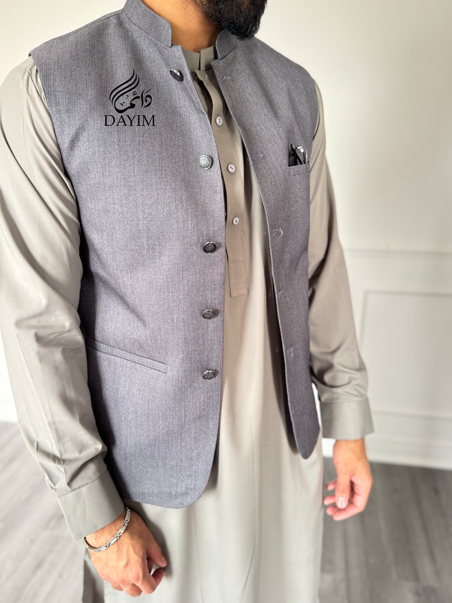 SAHIL - Kurta Trouser Vert