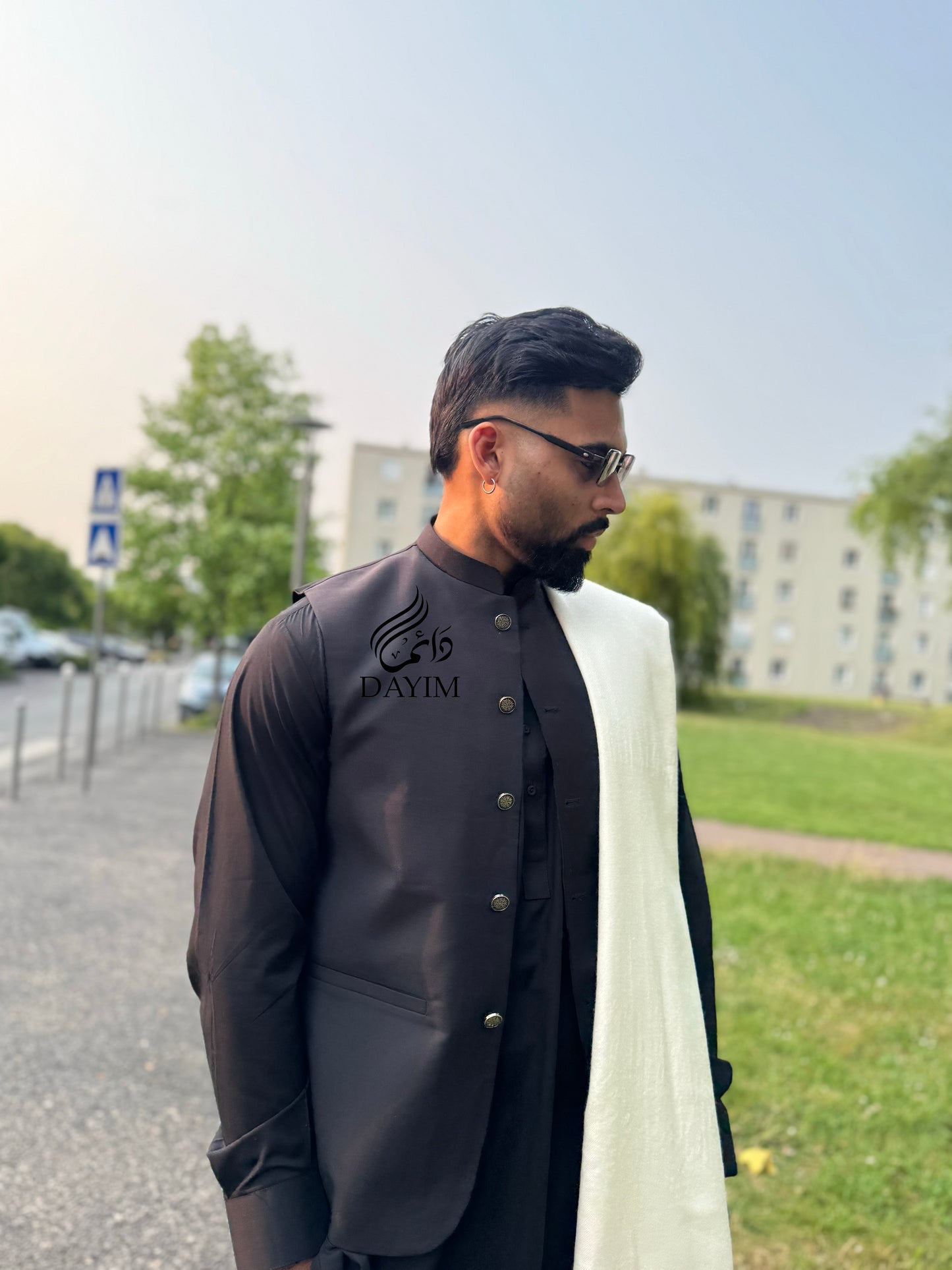 SAHIL - Kurta Trouser Noir