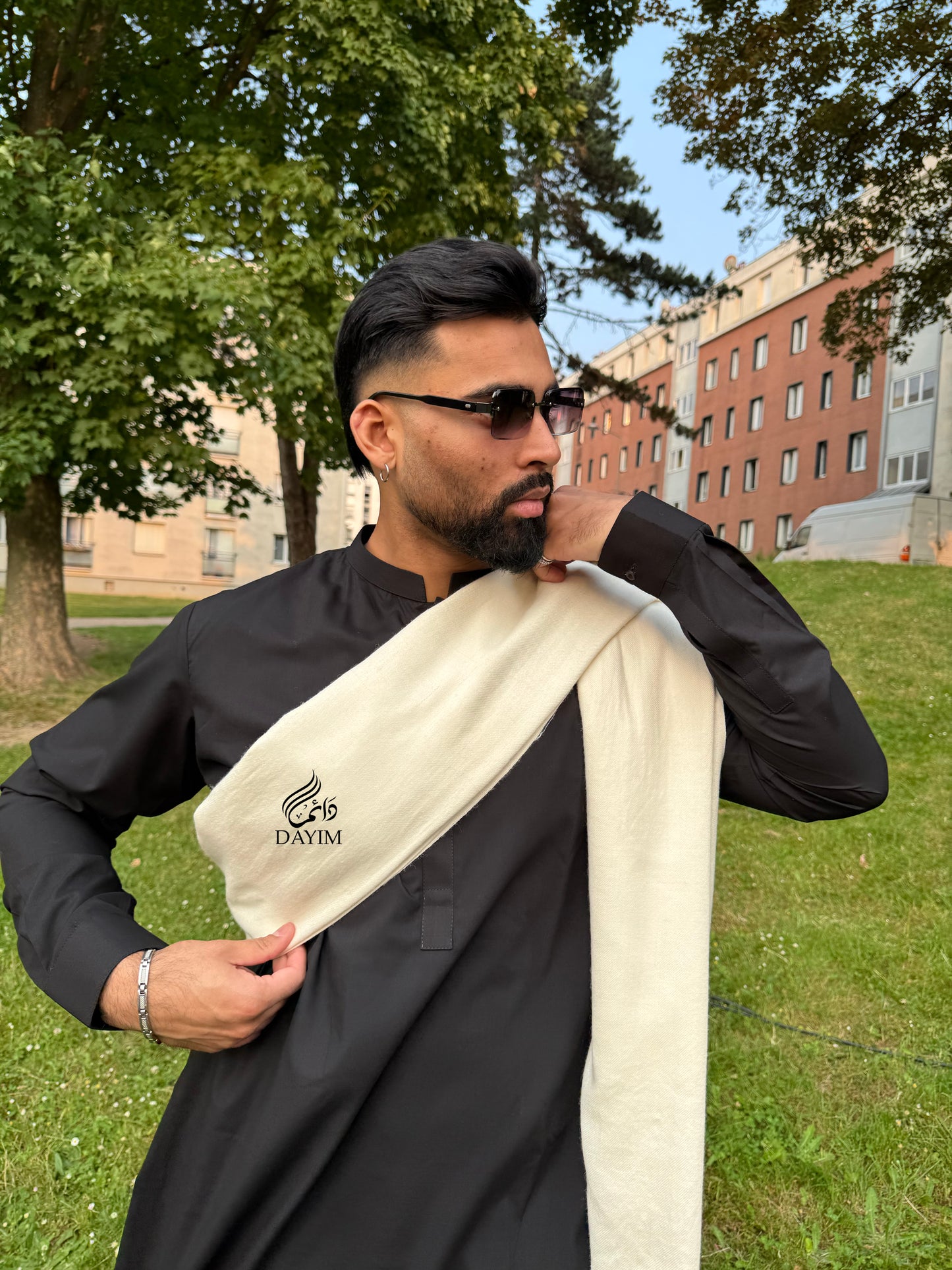 SAHIL - Kurta Trouser Noir