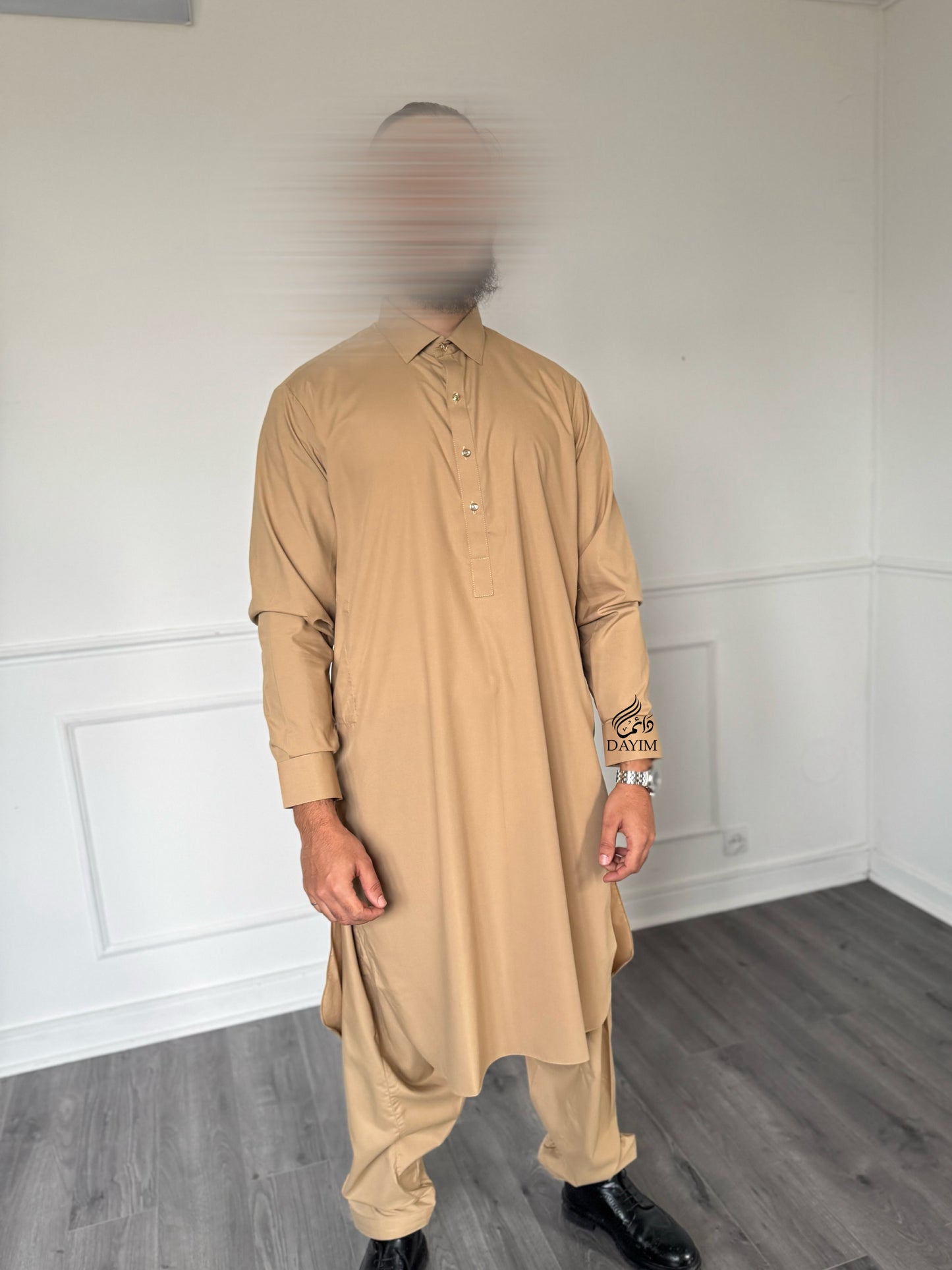 Shalwar kameez - camel