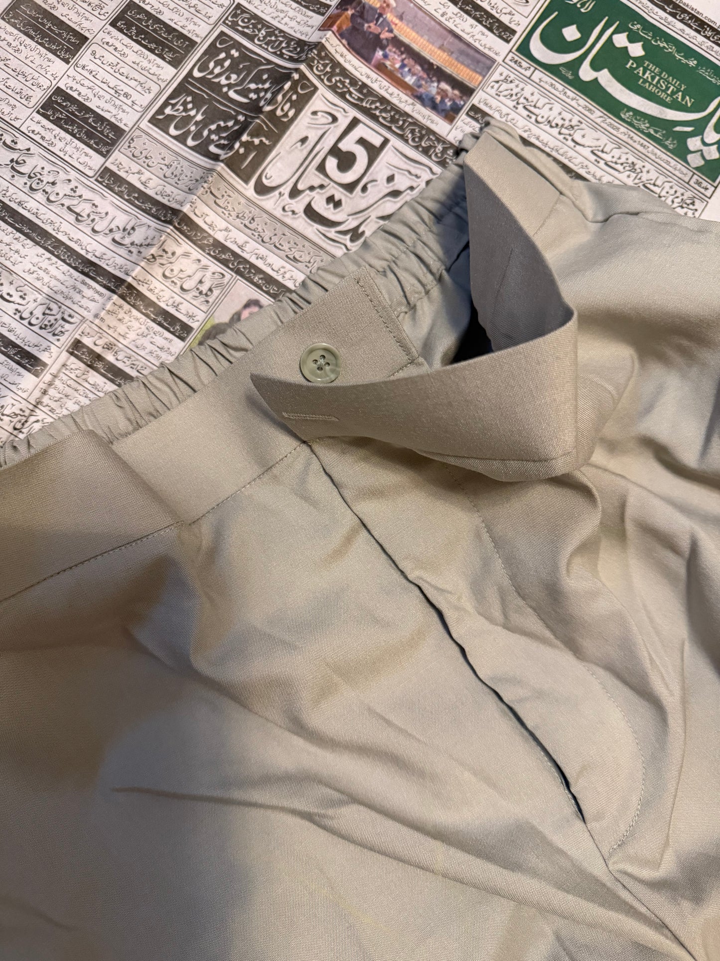 Kurta trouser - gris taupe clair