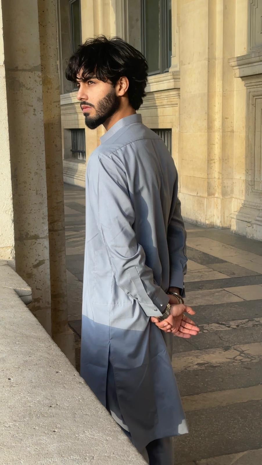 Kurta trouser - gris