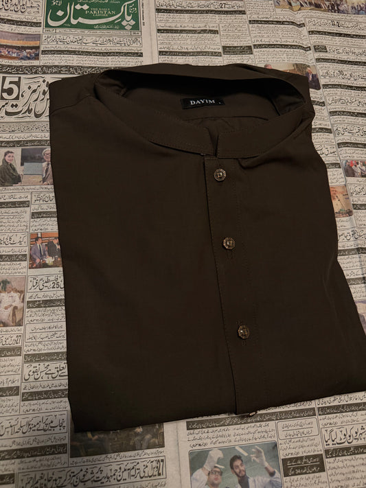 SAIF - Kurta Trouser marron