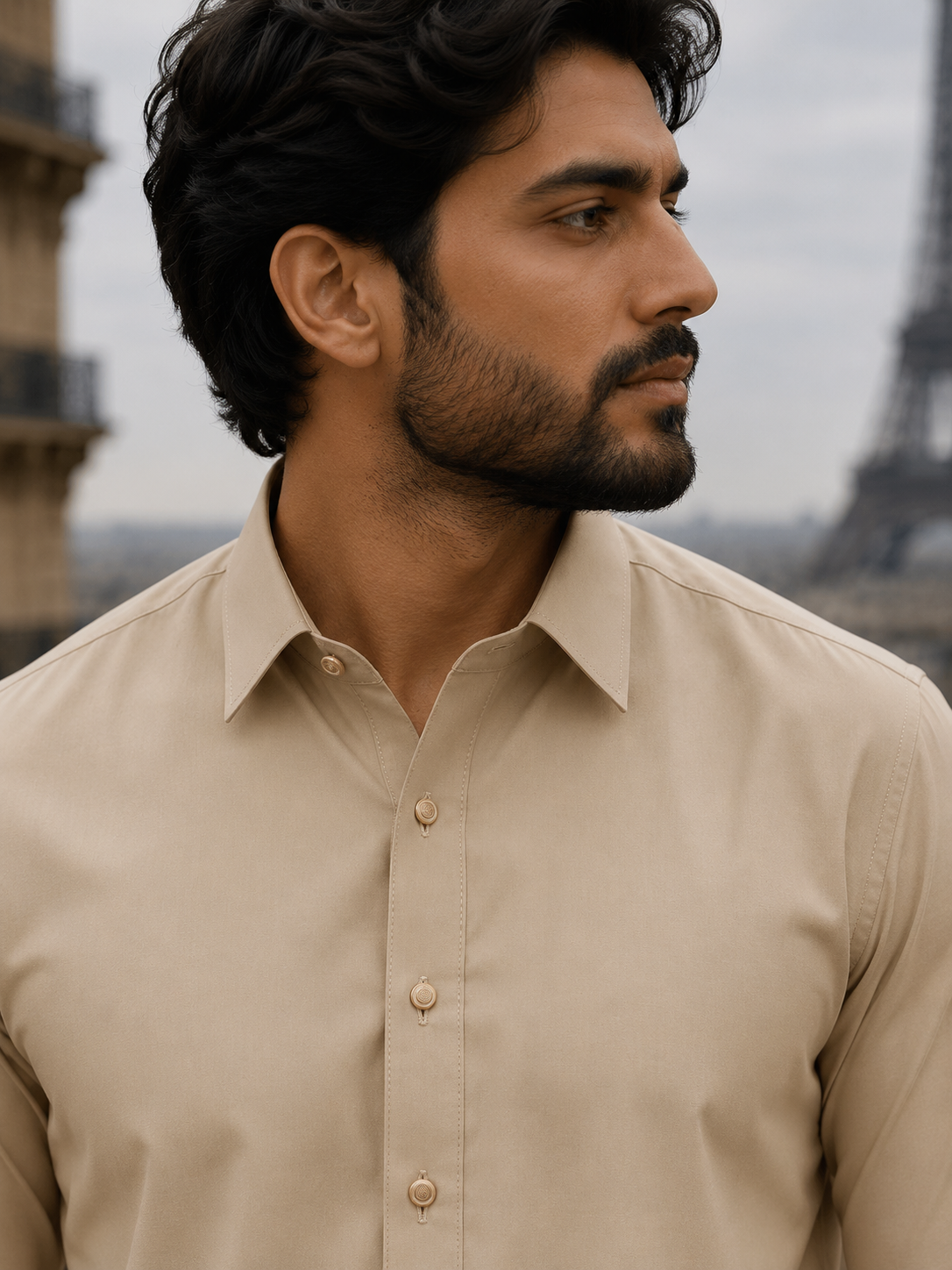 SUIT ZAYAN Beige clair