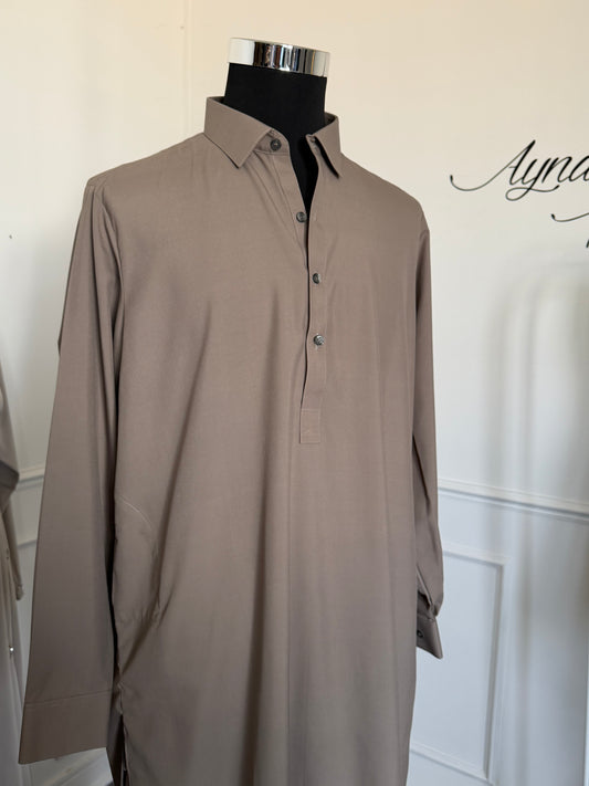 NEW - Shalwar kameez - Taupe