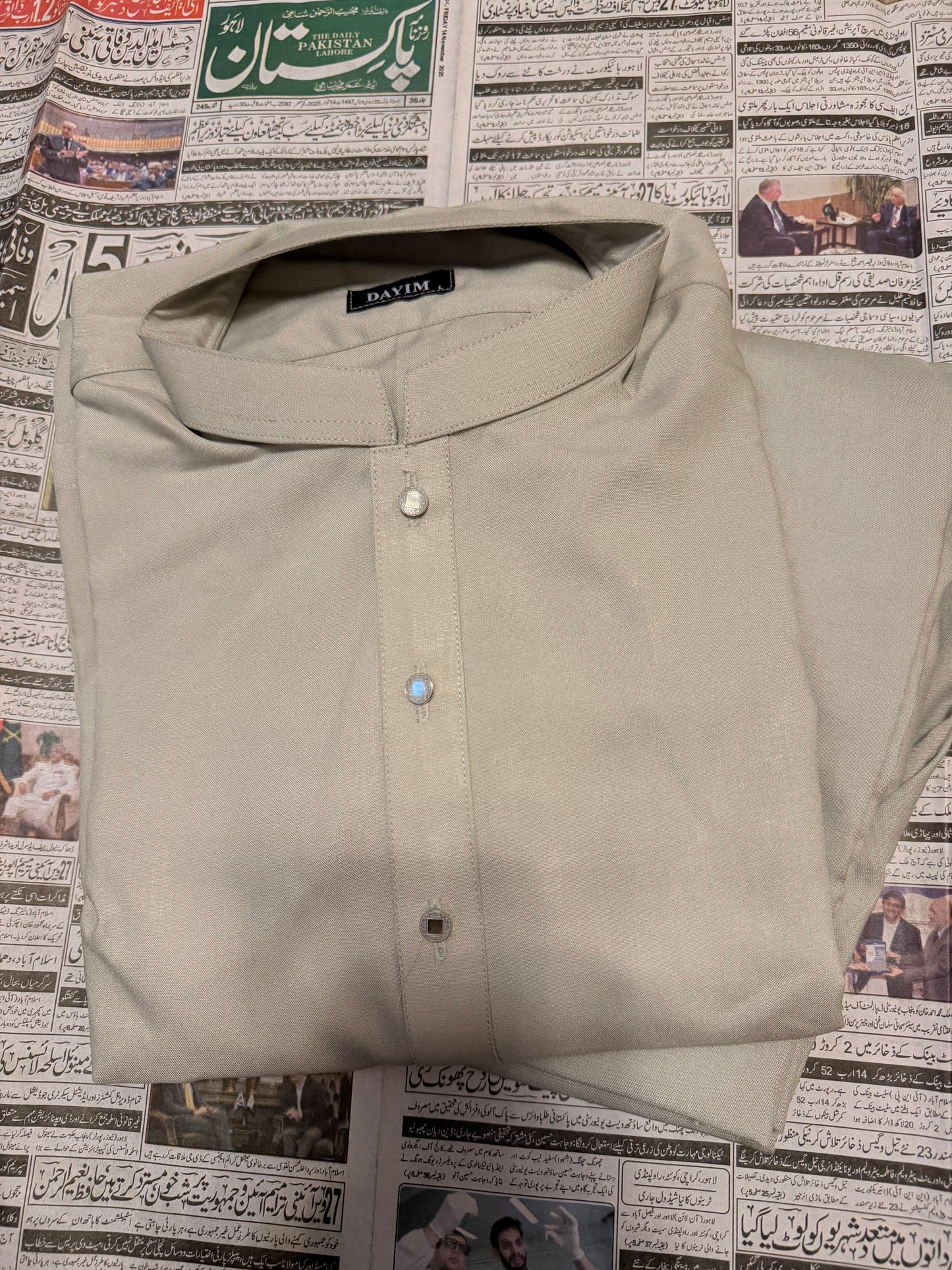 Kurta trouser - gris taupe clair