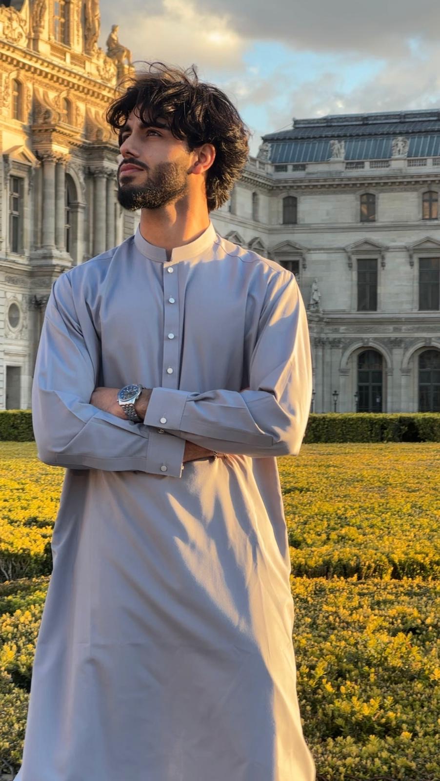 Kurta trouser - gris