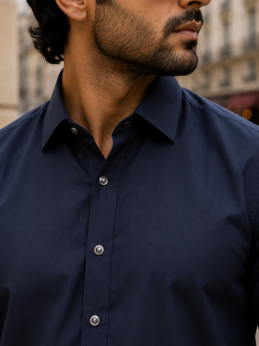 SUIT AMEER - bleu marine