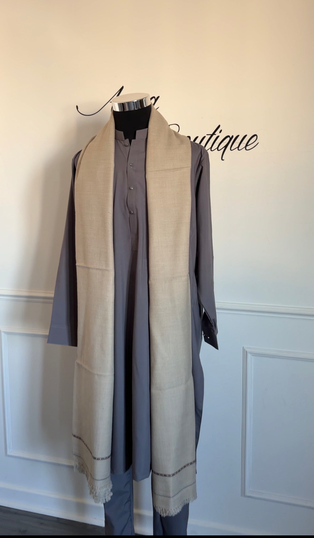 Kurta trouser - gris anthracite