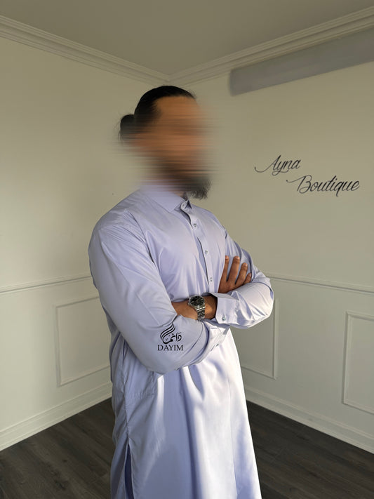 Shalwar kameez - bleu ciel
